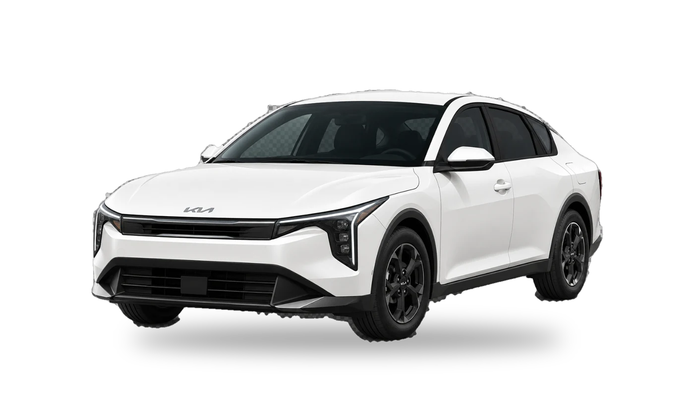 2026 Kia K4 LXS in white